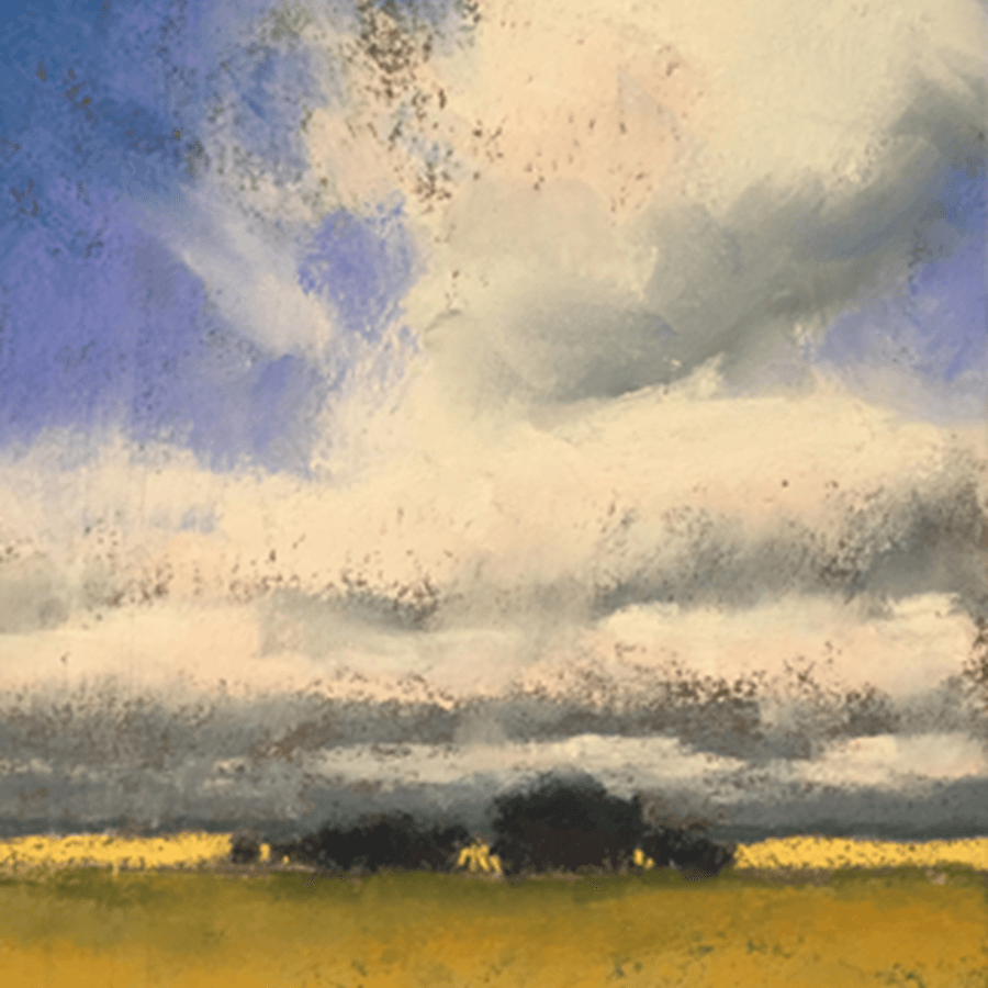 How Do I Paint Clouds - Pastel Painting Lessons : Pastel Painting Lessons